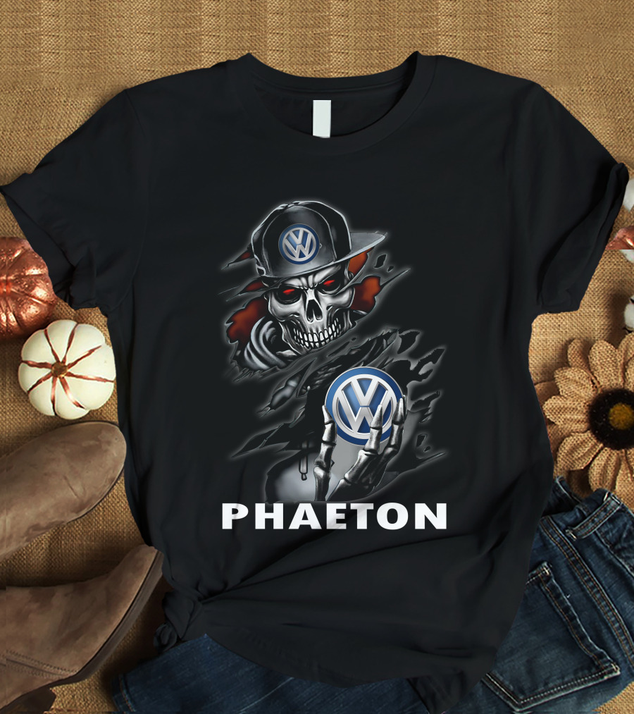 Volkswagen Phaeton Skull Vw T-Shirt