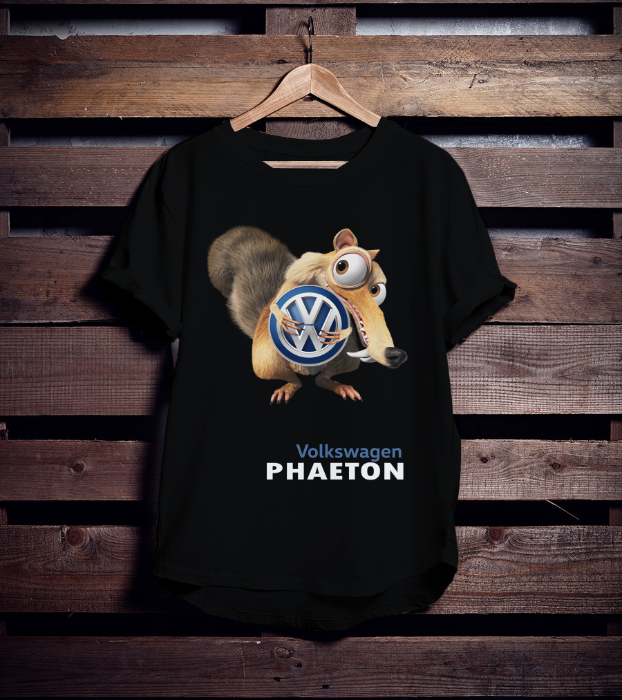 Volkswagen Phaeton Scrat Holding Vw T-Shirt