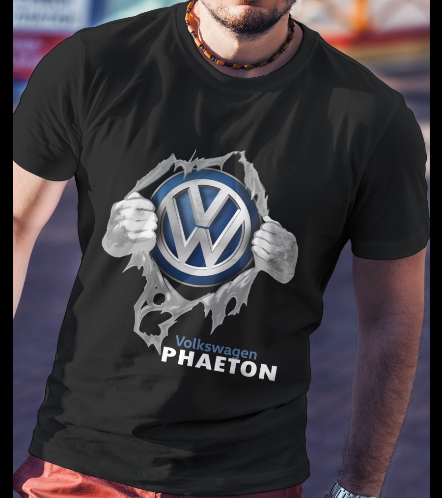 Volkswagen Phaeton 08 Logo Tear T-Shirt