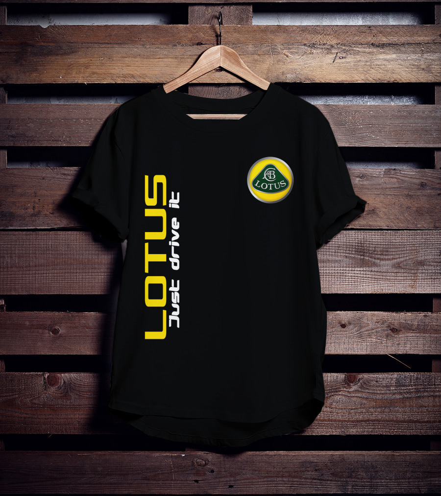 Lotus Just Drive It Logo Badge T-Shirt