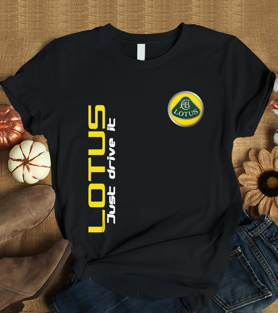Lotus Just Drive It Logo Badge T-Shirt