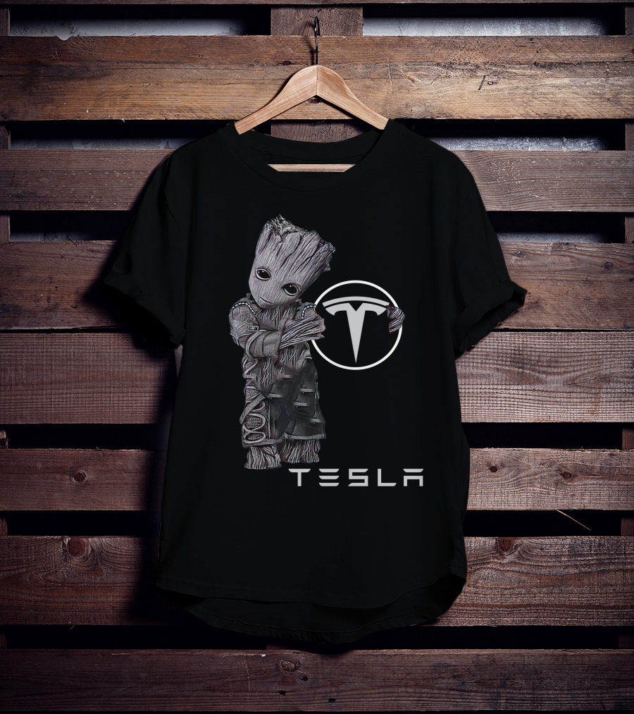 Groot Holding Tesla T-Shirt