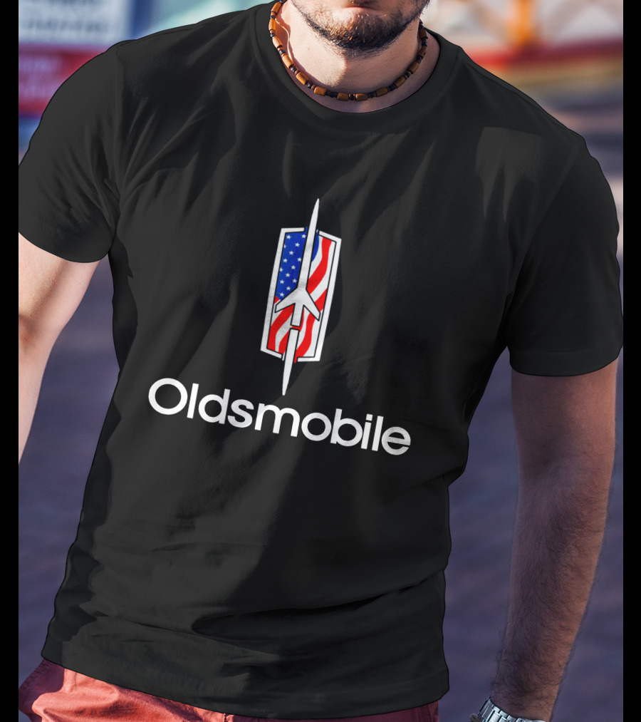 Oldsmobile American Flag T-Shirt