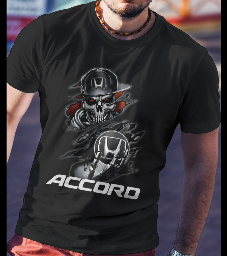 Honda Accord Skull T-Shirt