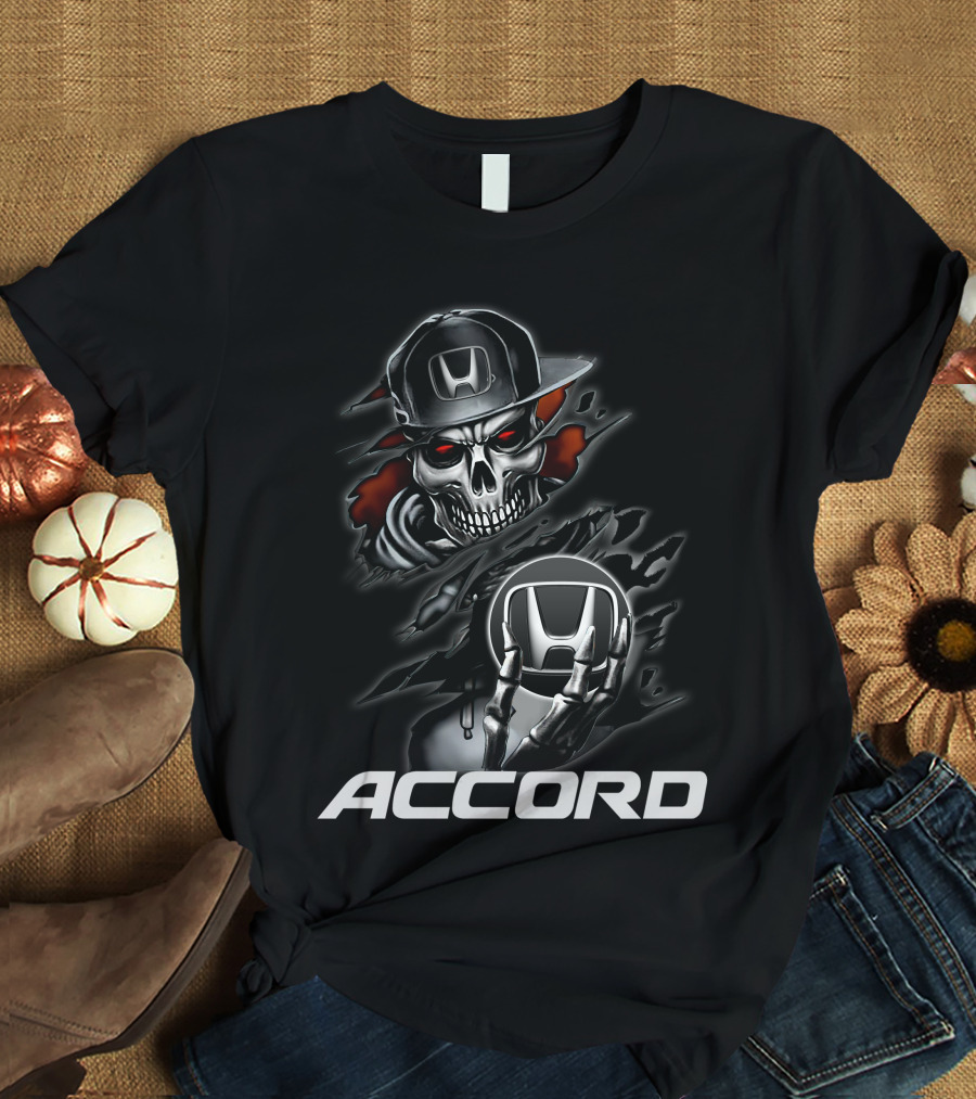 Honda Accord Skull T-Shirt