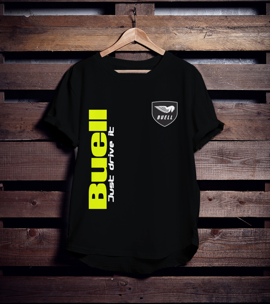 Buell Just Drive It Wing T-Shirt