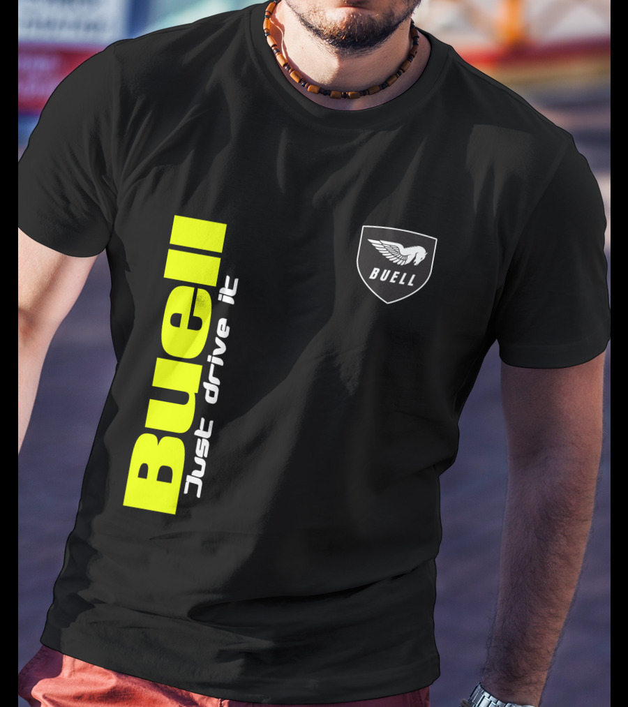 Buell Just Drive It Wing T-Shirt