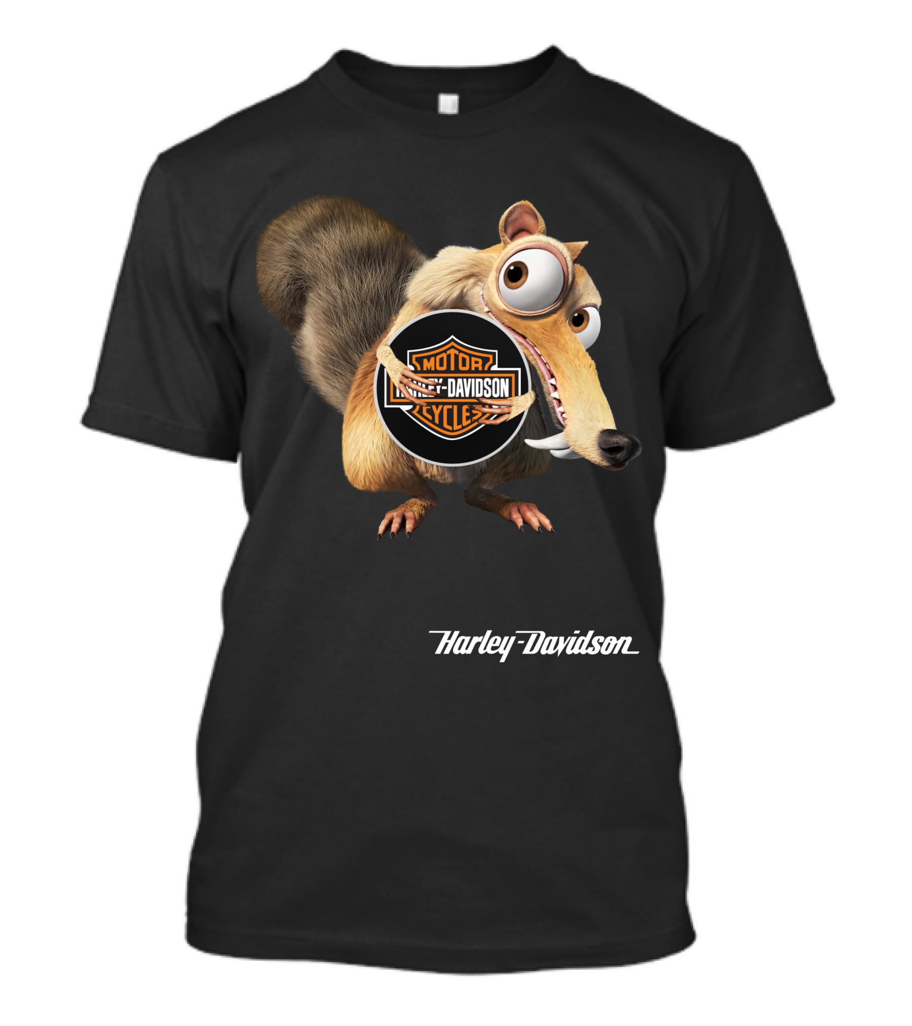 Scrat Harley Davidson Motorcycles T-Shirt