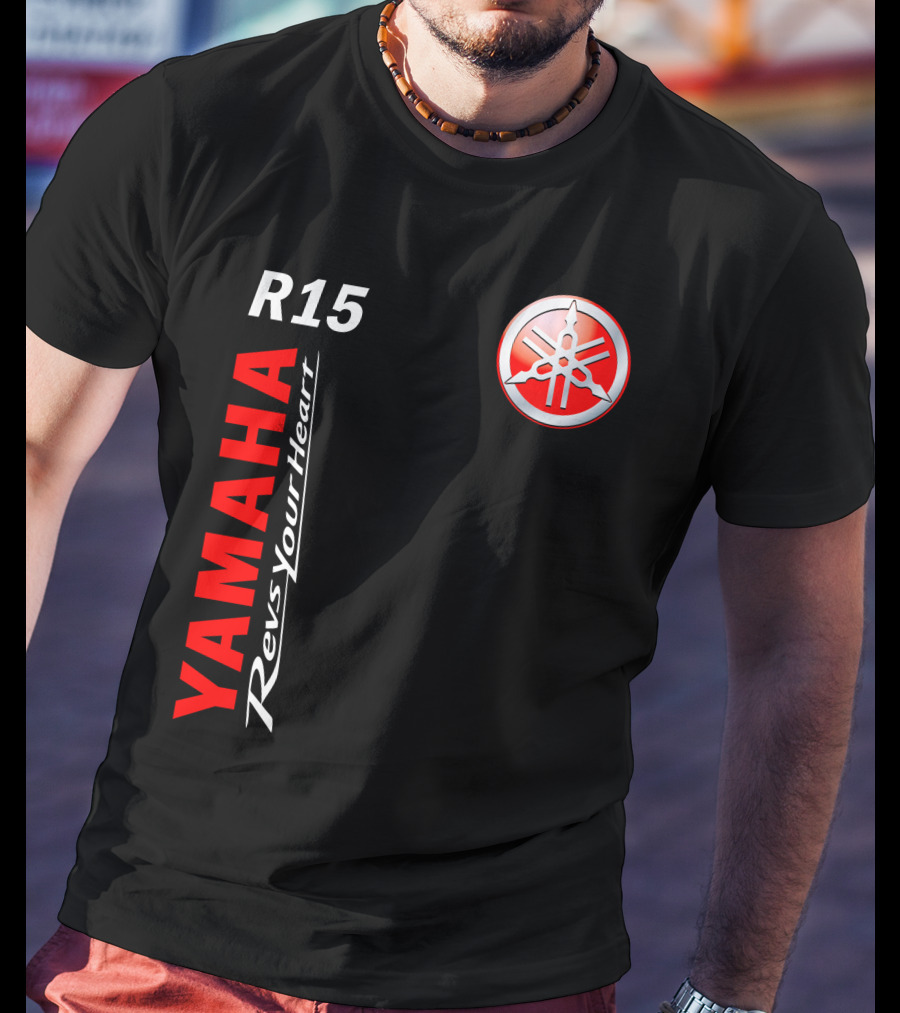 Yamaha R15 Revs Your Heart T-Shirt