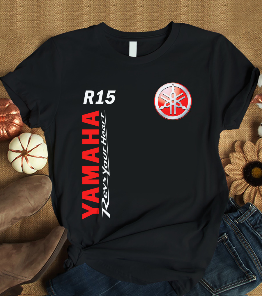 Yamaha R15 Revs Your Heart T-Shirt