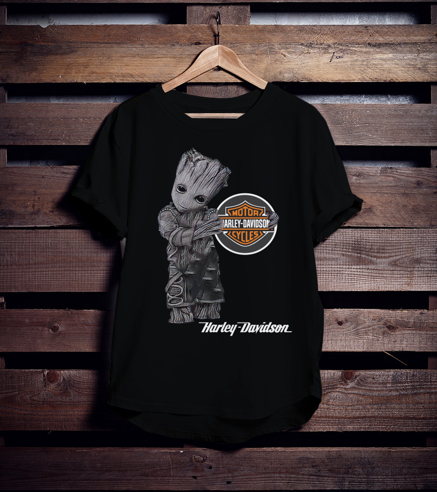 Harley Groot Motorcycles Harley Davidson Cycles T-Shirt