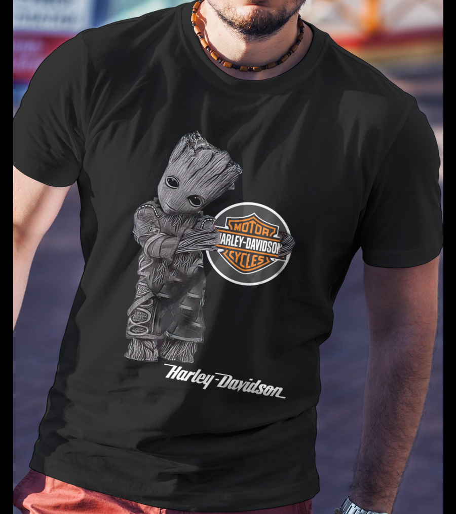 Harley Groot Motorcycles Harley Davidson Cycles T-Shirt