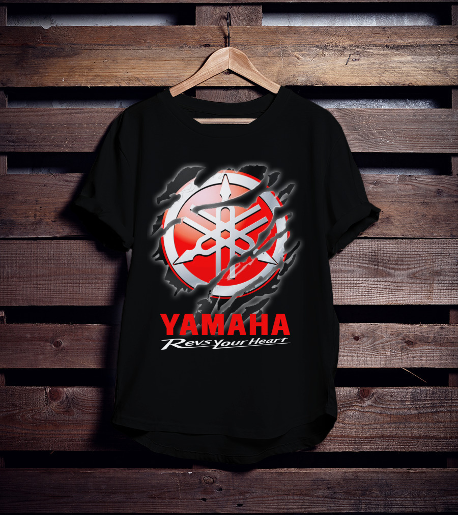 Yamaha Revs Your Heart 04 Red T-Shirt