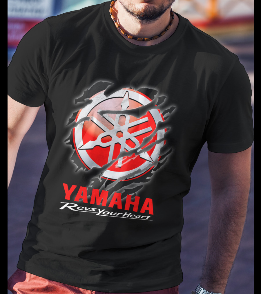Yamaha Revs Your Heart 04 Red T-Shirt