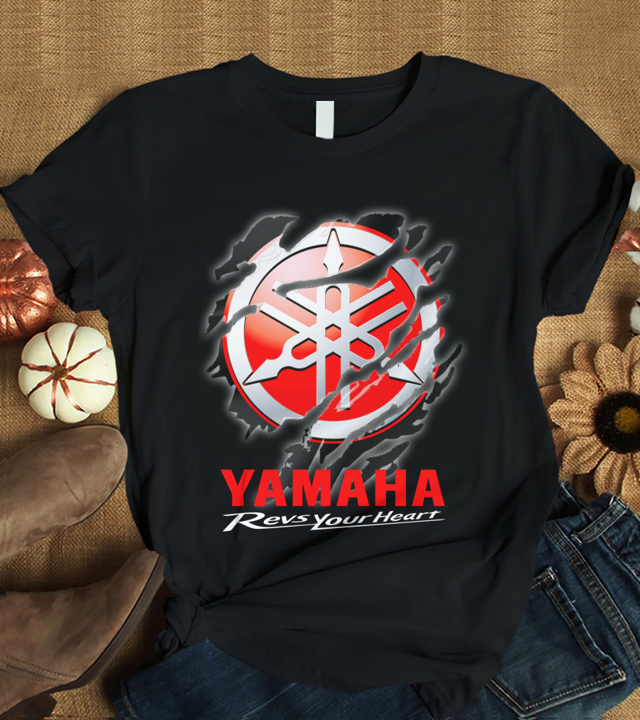 Yamaha Revs Your Heart 04 Red T-Shirt