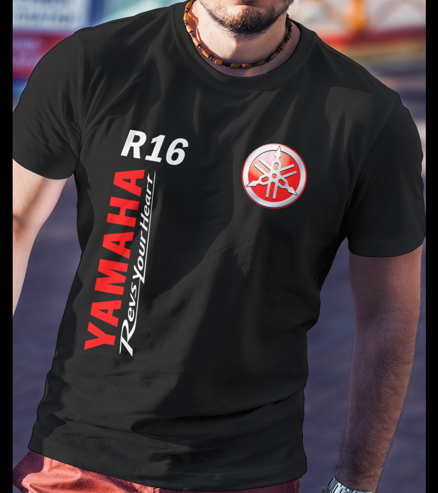 Yamaha R16 Revs Your Heart T-Shirt