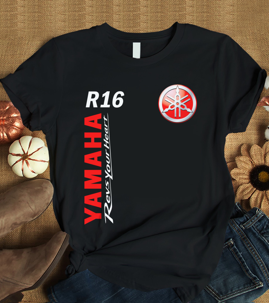 Yamaha R16 Revs Your Heart T-Shirt