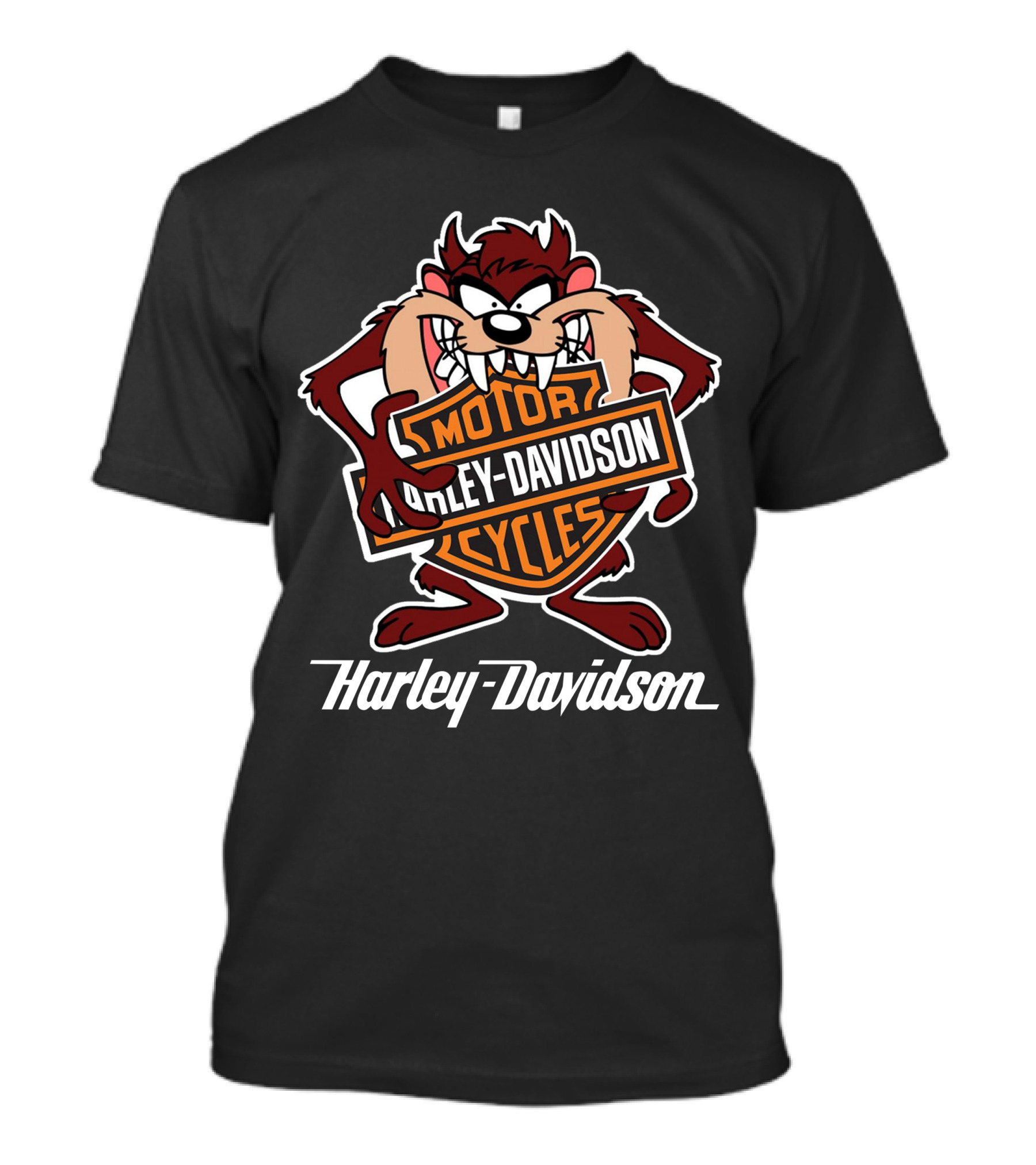 Harley Davidson Motorcycles Taz Looney Tunes T-Shirt