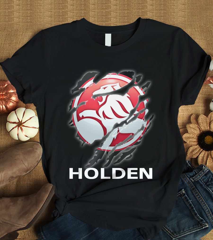 Holden Lion Logo With Claw Marks T-Shirt