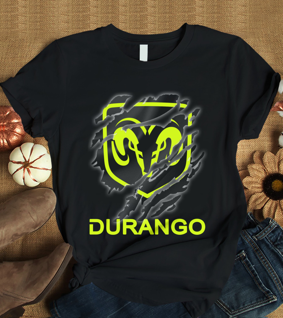 Dodge Durango 02 Ram Logo Claw Marks T-Shirt