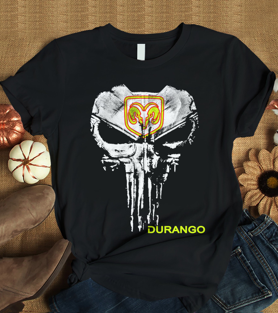 Durango Ram Skull Punisher T-Shirt
