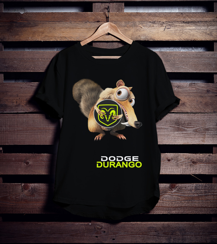 Dodge Durango Ice Age Scrat Ram T-Shirt