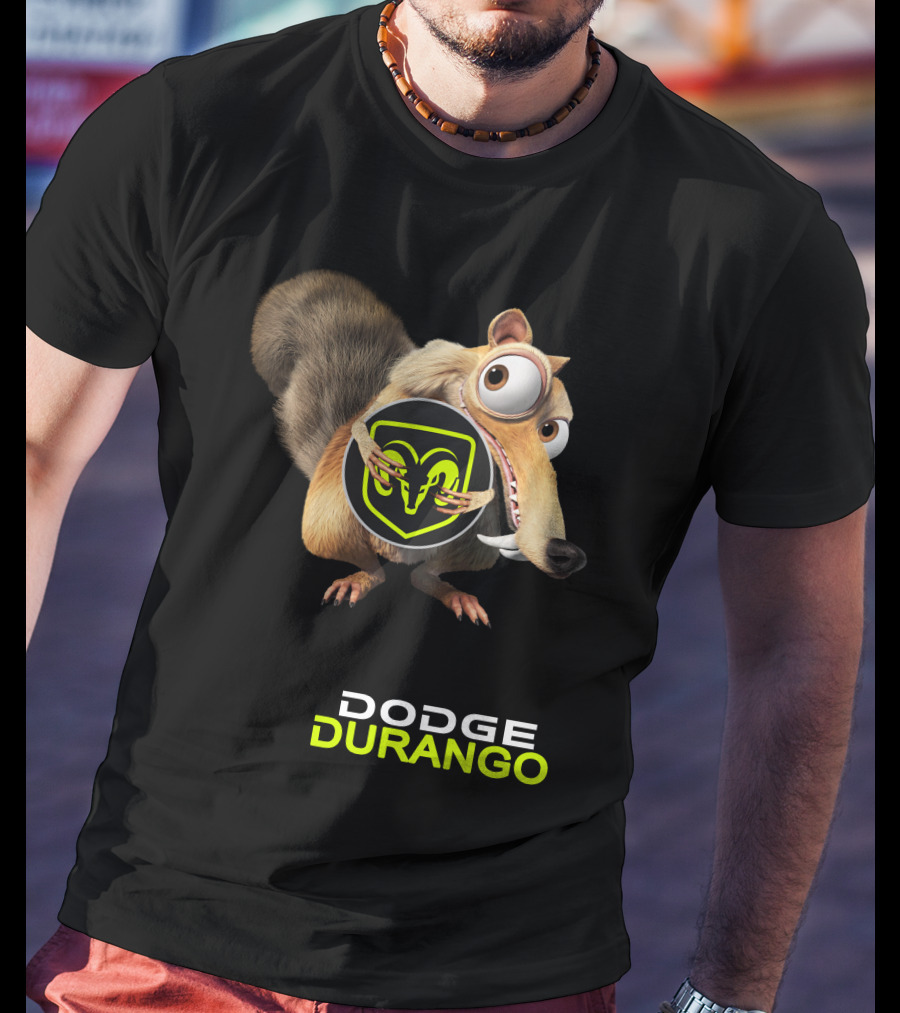 Dodge Durango Ice Age Scrat Ram T-Shirt