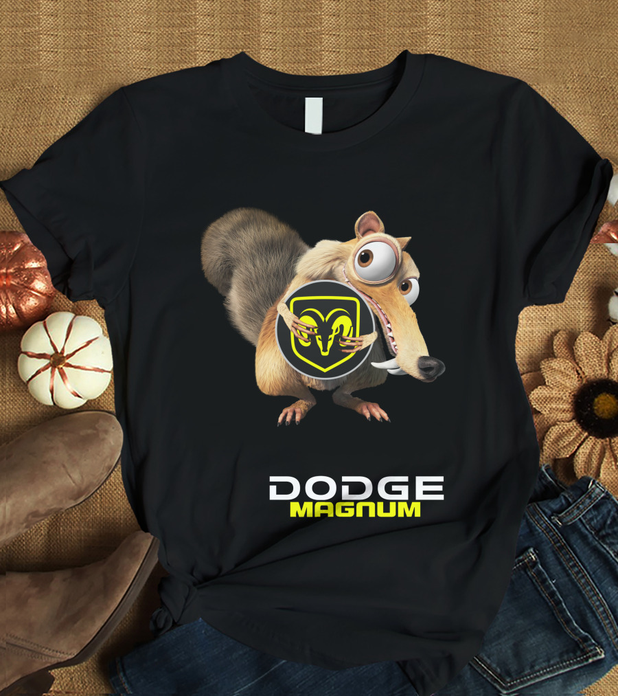 Scrat Holding Dodge Magnum Ram T-Shirt
