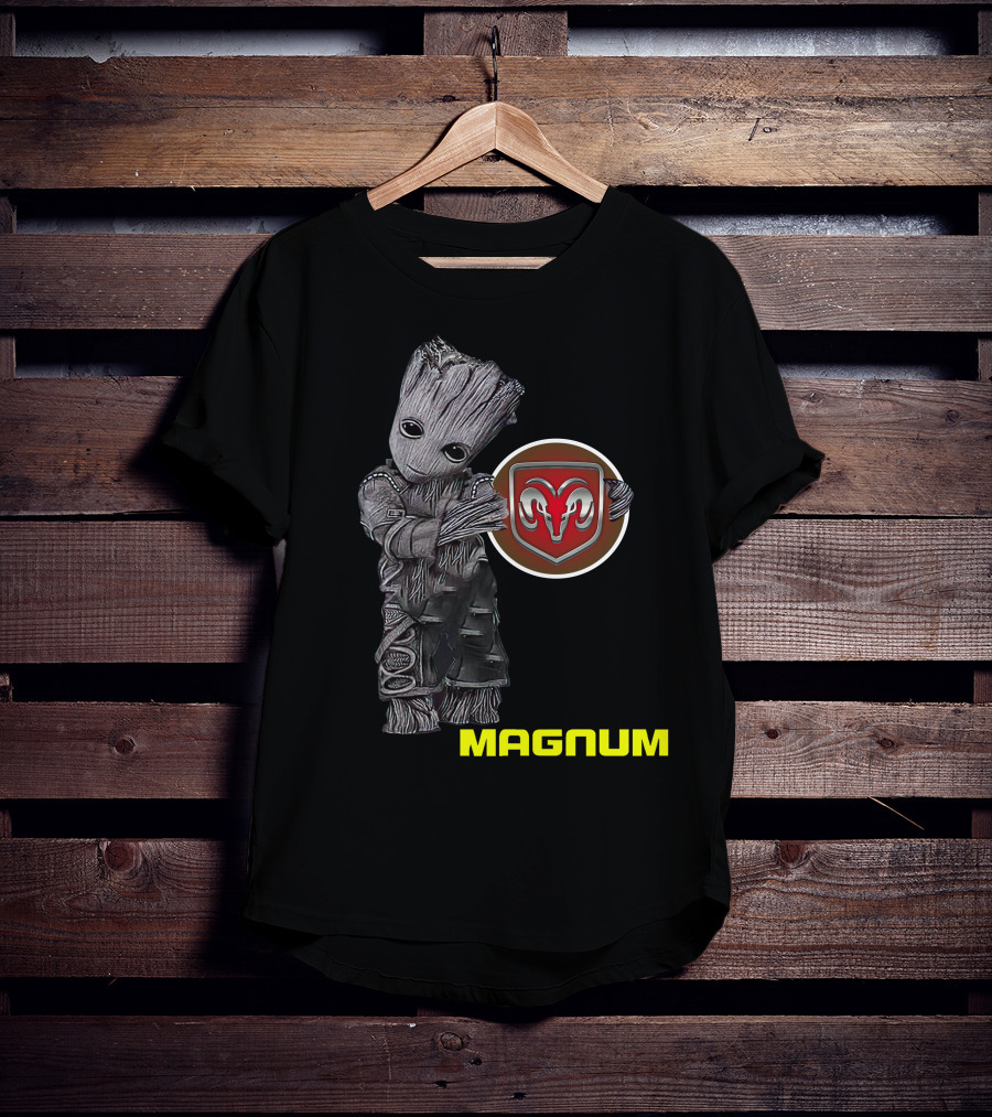 Magnum Groot Standing With Ram T-Shirt