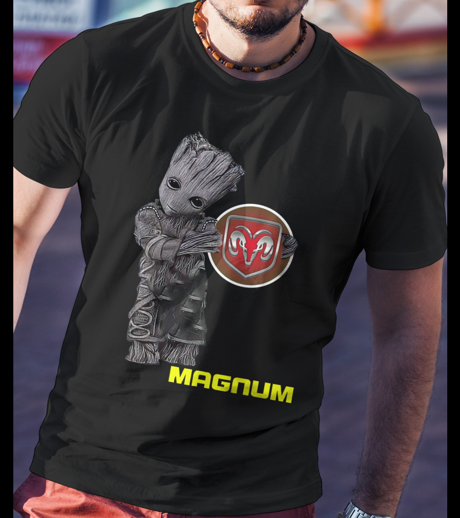 Magnum Groot Standing With Ram T-Shirt