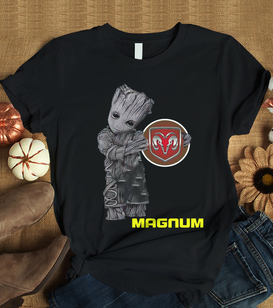 Magnum Groot Standing With Ram T-Shirt