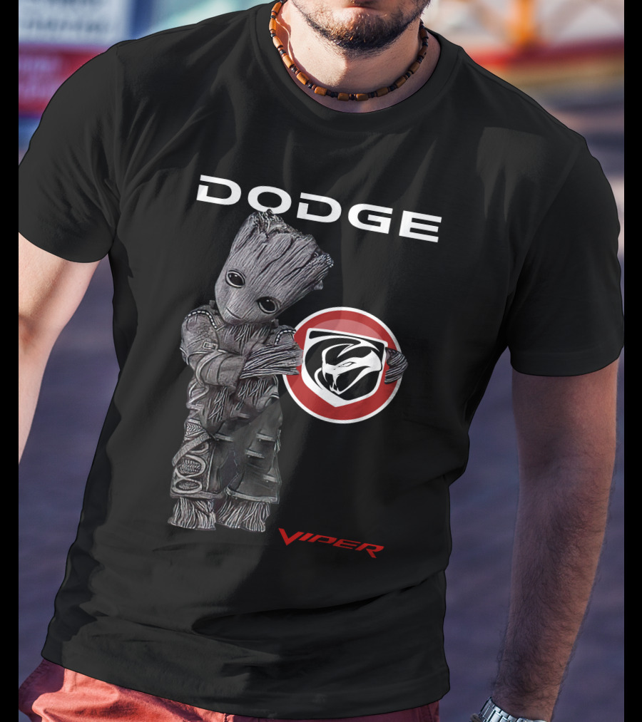 Dodge Viper Groot Holding Srt T-Shirt