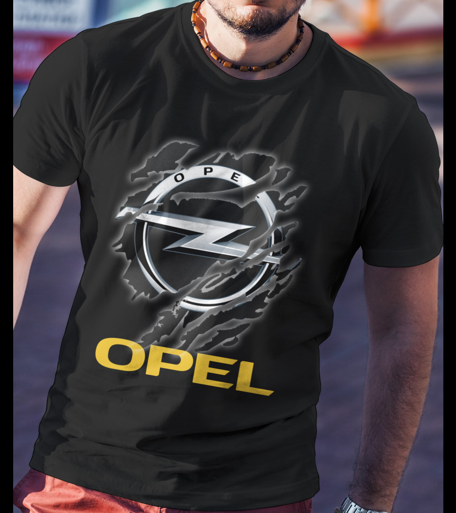 Opel 04 Logo With Claw Marks And Silver Z Symbol T-Shirt