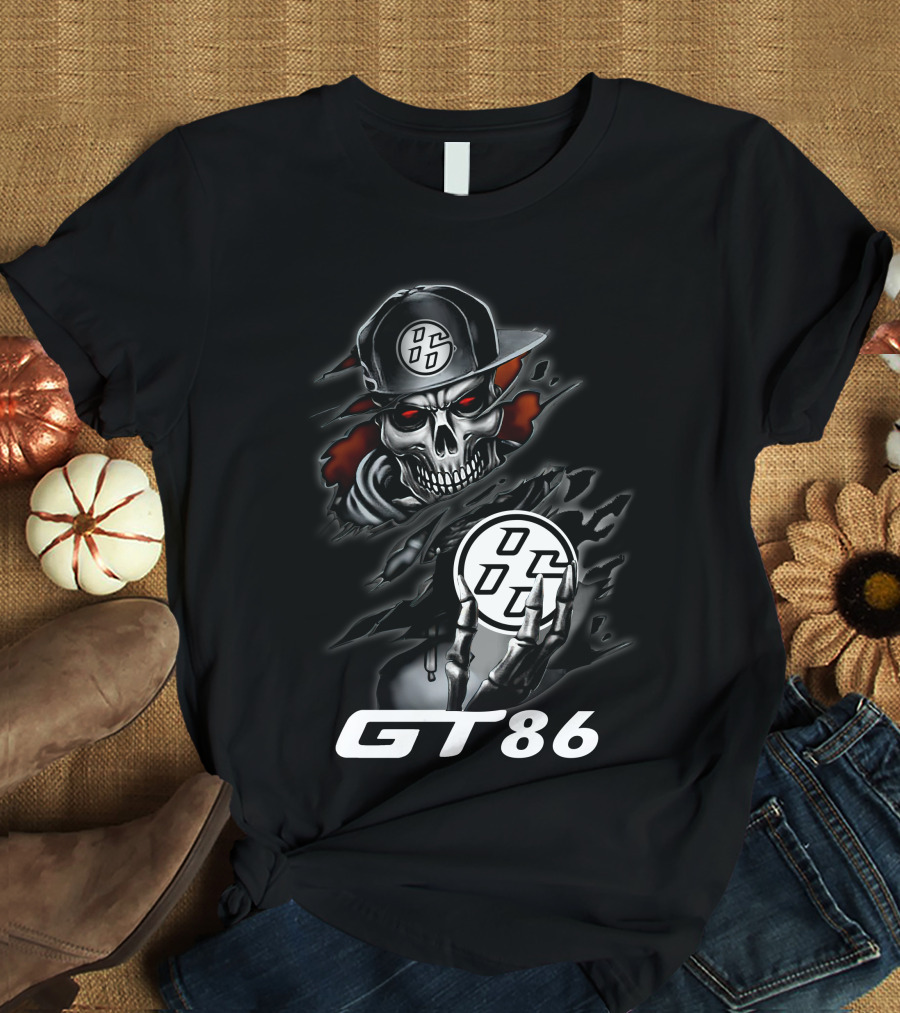 Gt86 Dd Skull Emblem T-Shirt
