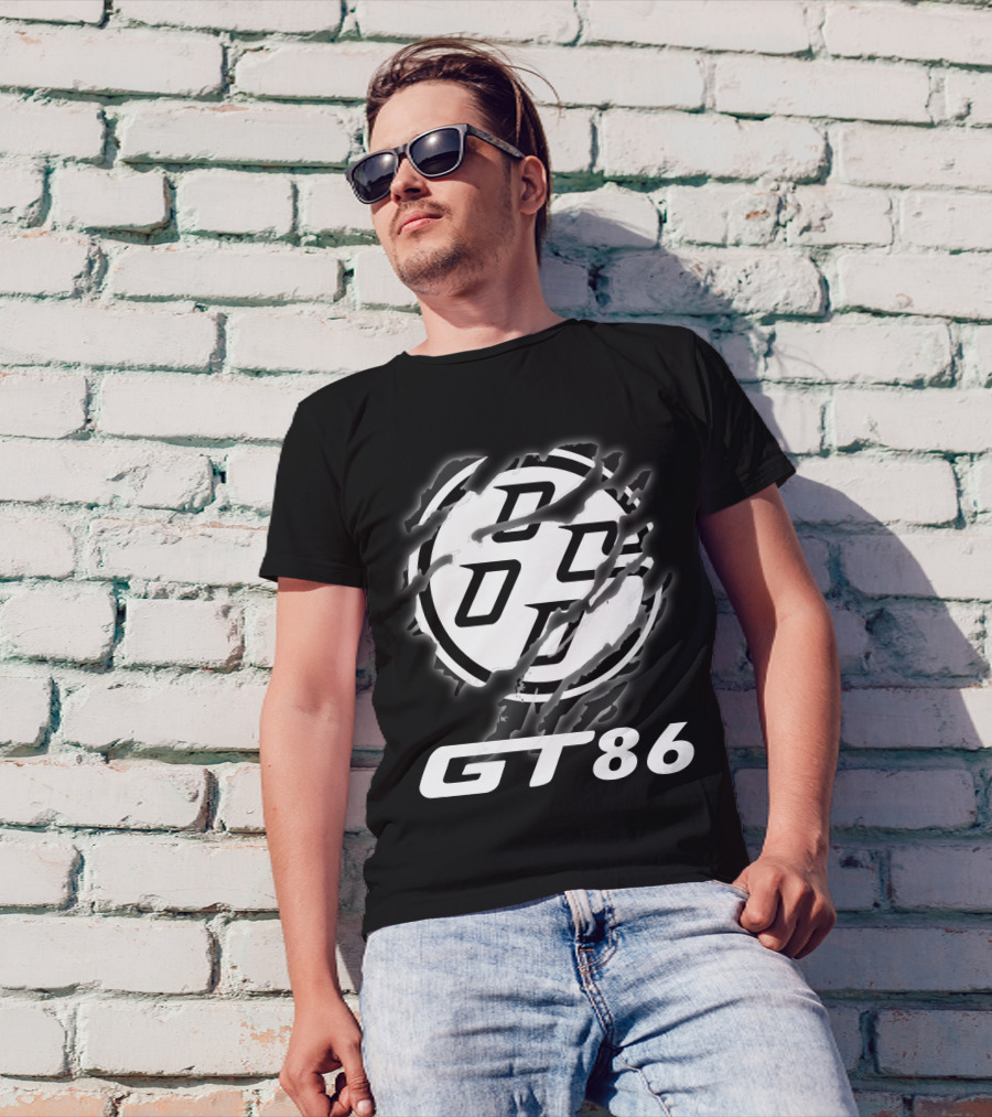 Gt86 07 Toyota Racing Logo Claw Mark T-Shirt
