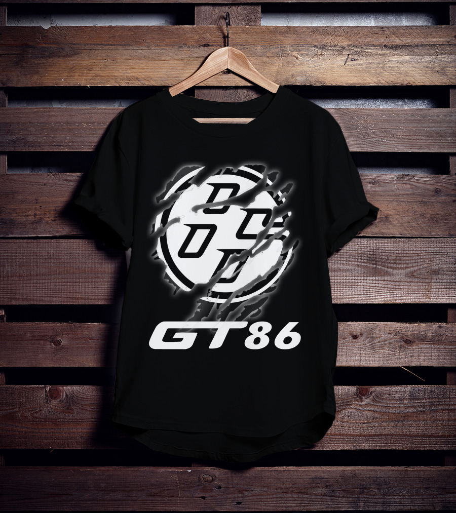 Gt86 07 Toyota Racing Logo Claw Mark T-Shirt