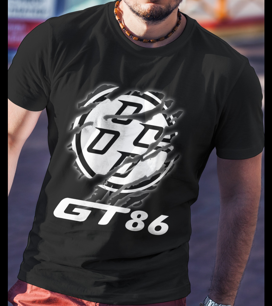 Gt86 07 Toyota Racing Logo Claw Mark T-Shirt