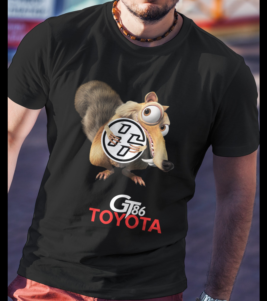 Gt86 Toyota Ice Age Character Embrace T-Shirt