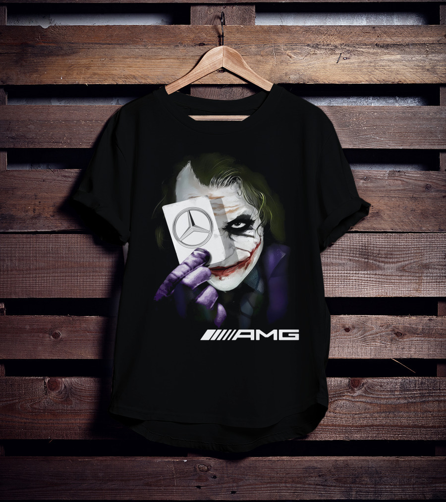 Amg 05 Joker Playing Card Mercedes-Benz Symbol T-Shirt