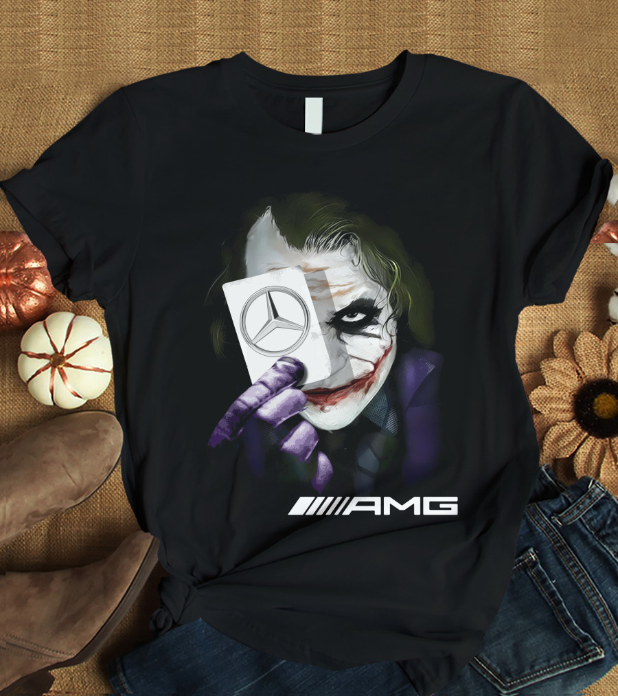 Amg 05 Joker Playing Card Mercedes-Benz Symbol T-Shirt