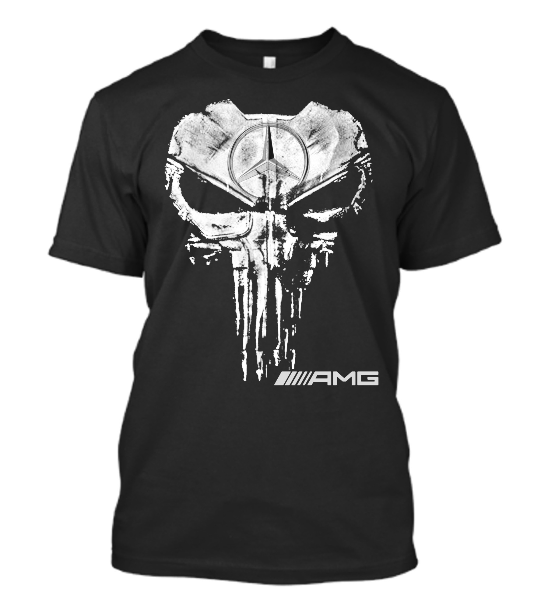 Amg Punisher Skull Mercedes T-Shirt