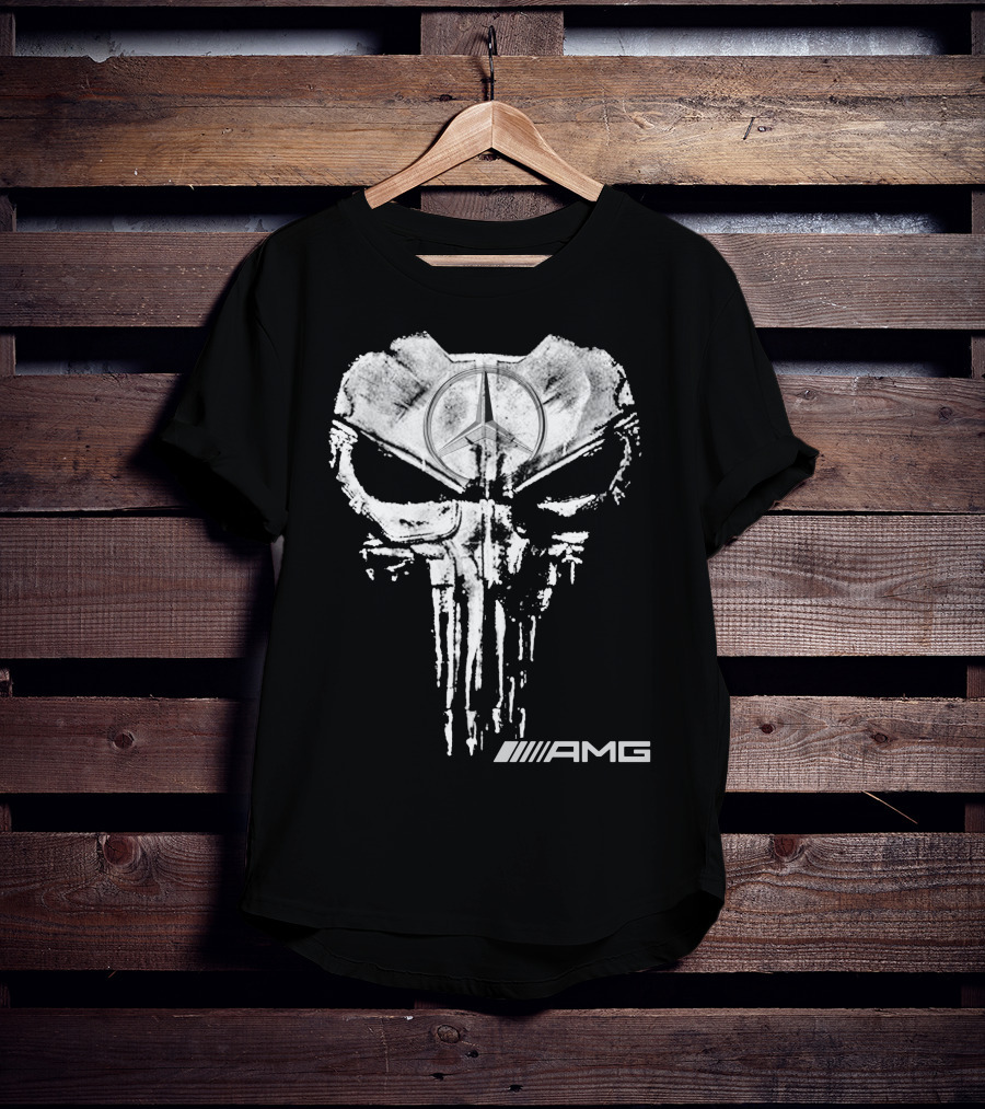 Amg Punisher Skull Mercedes T-Shirt
