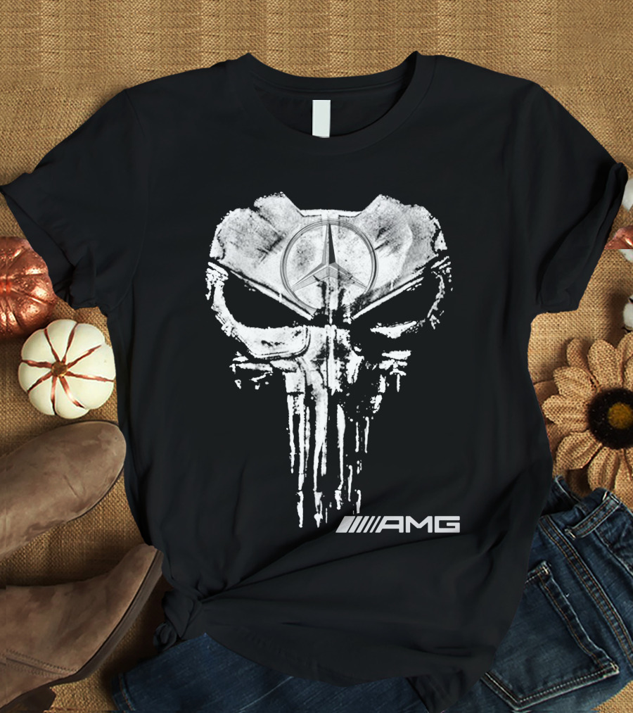 Amg Punisher Skull Mercedes T-Shirt
