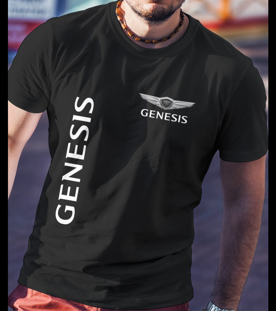 Genesis Winged Emblem Brand T-Shirt