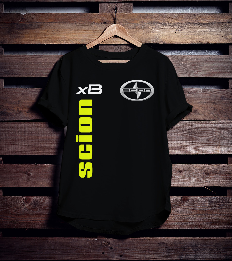 Scion Xb Logo Vertical And Horizontal T-Shirt