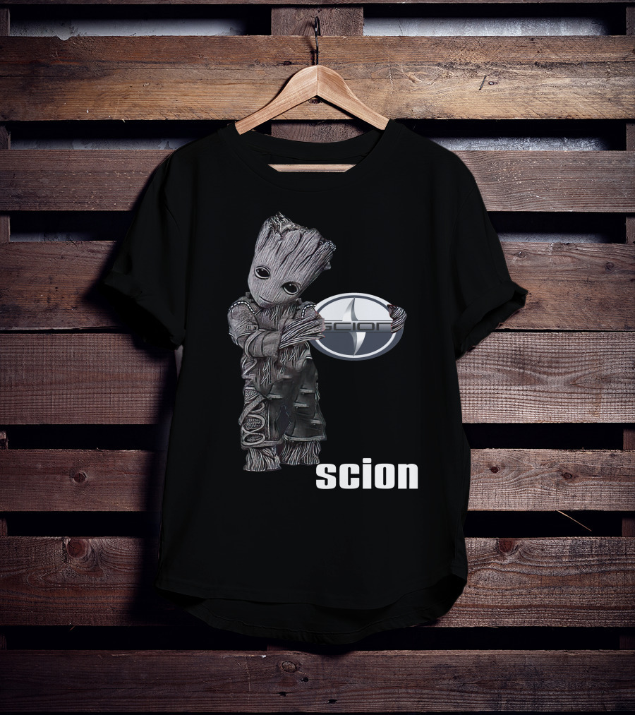 Scion Groot 01 Car Emblem Fusion T-Shirt