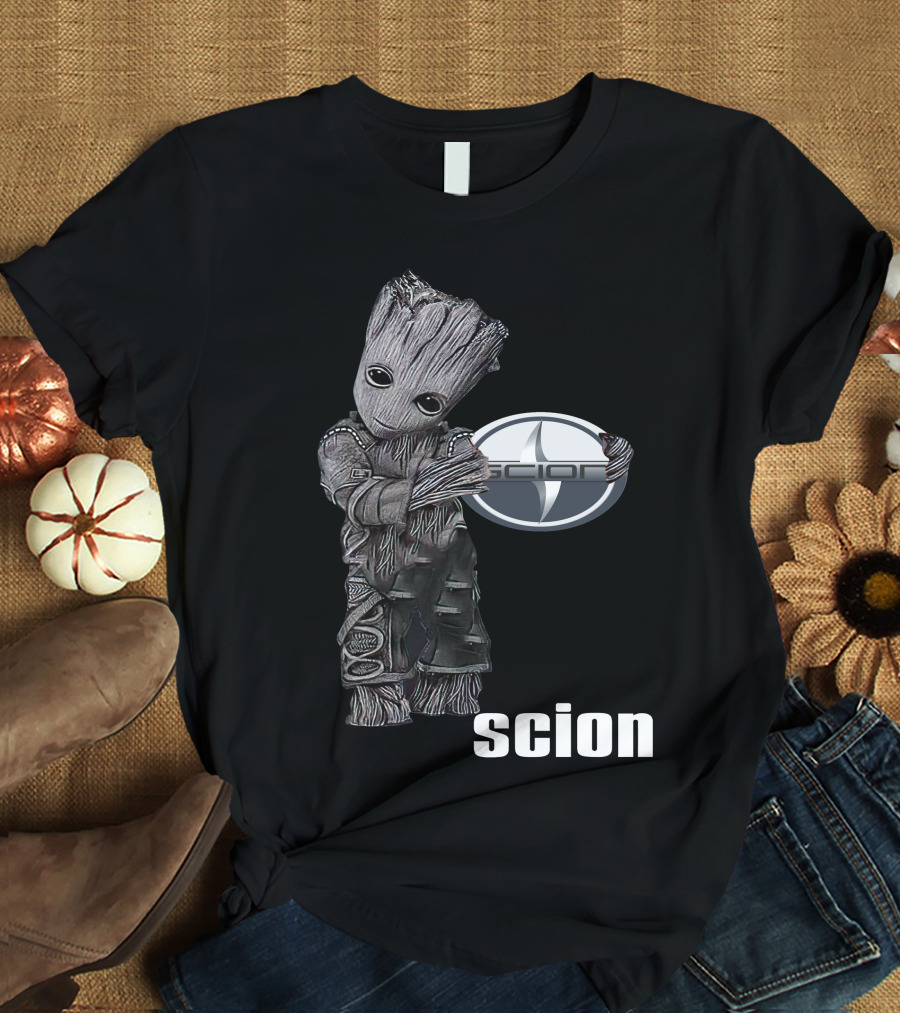 Scion Groot 01 Car Emblem Fusion T-Shirt