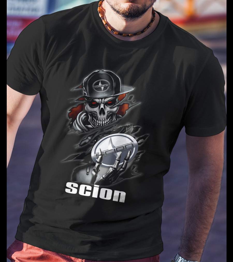 Scion Skeleton With Cap T-Shirt