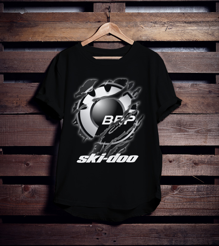 Brp Ski-Doo Claw Scratch Logo T-Shirt