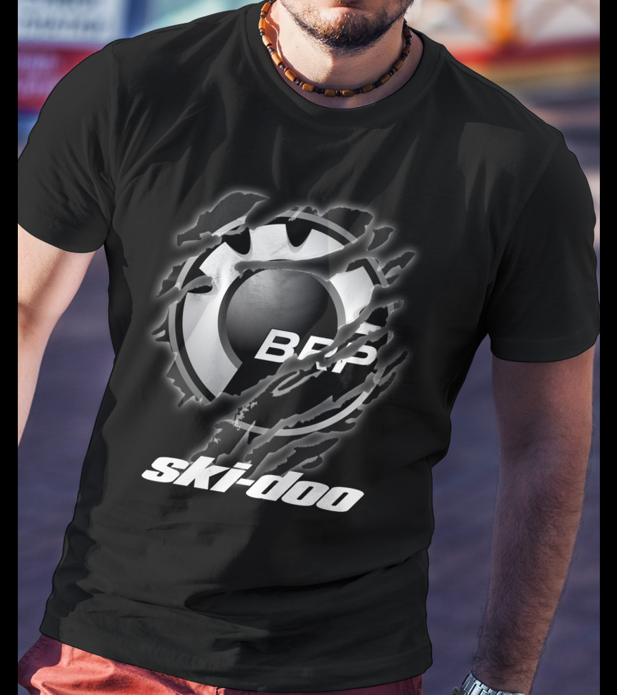 Brp Ski-Doo Claw Scratch Logo T-Shirt